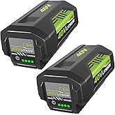 2Pack 40v 7500mAh Replacement for Ryobi 40V Battery 7.5Ah Compatible with Ryobi 40 Volt Battery Lithium OP4026A OP4040 OP40201 OP4050A OP4015 OP40261 OP4030 OP40401 OP4060 Power Tools (7.5Ah-Green)