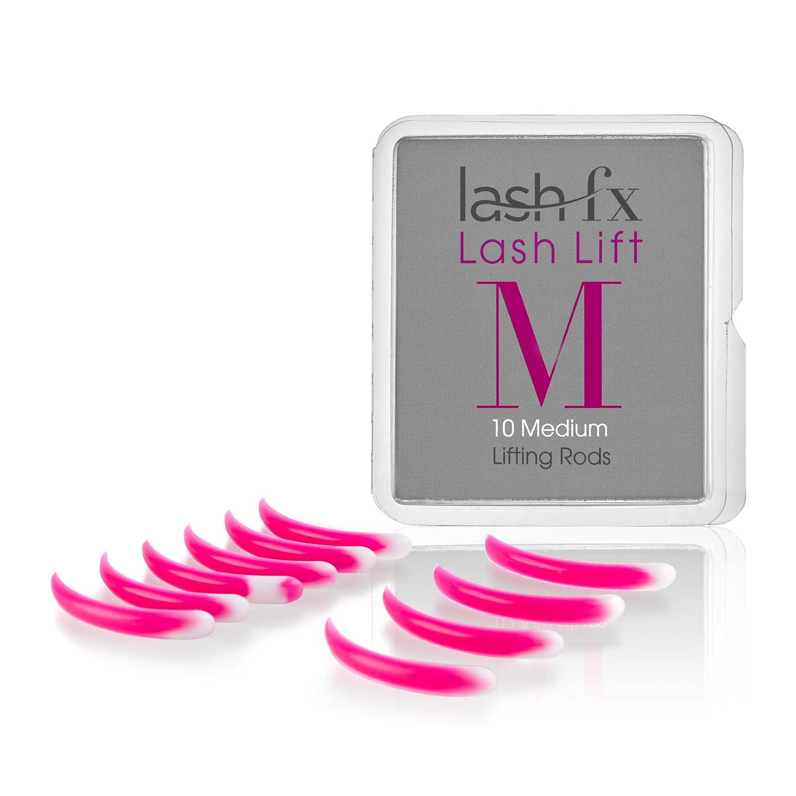 Lash FX Lifting Rods Medium - 10 Reusable Silicone Lash Lift Shields