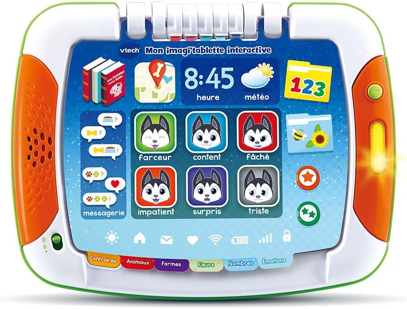 VTech - My Imagi'tablet Interactive - Baby Tablet, Interactive Toy/Toy 2-5 Years - French Version - Image 4