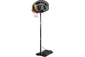 Soozier 6.5'-10' Adjustable Portable Basketball Hoop System Stand Outdoor