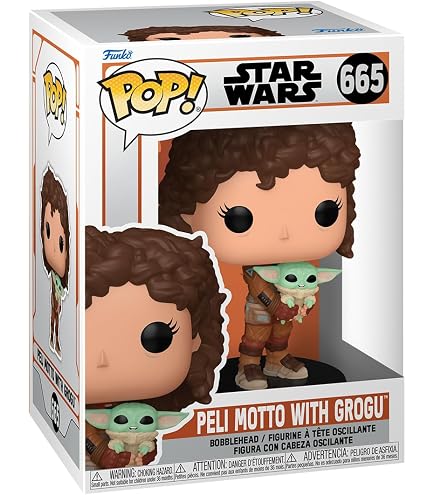 Amazon.com: POP! Star Wars: The Mandalorian - Grogu in Hover-Pram