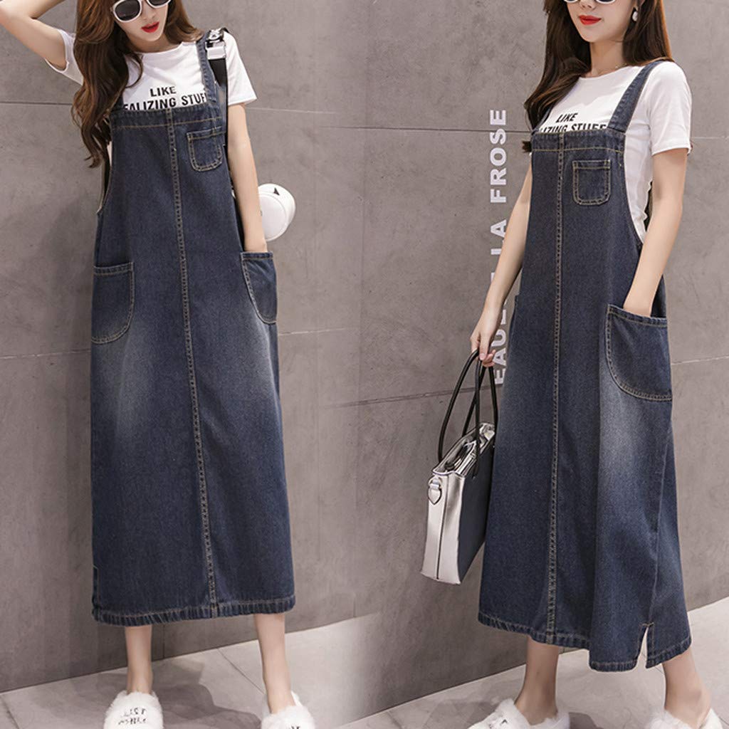 dungaree maxi dress online