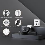 Proster Digital Turntable Stylus Force Scale 0.01-5g with LCD Backlight view 8