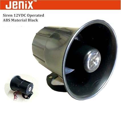 Jenix High Audible Siren Systems 110dB for fire Alarm, Security System,Ambulance