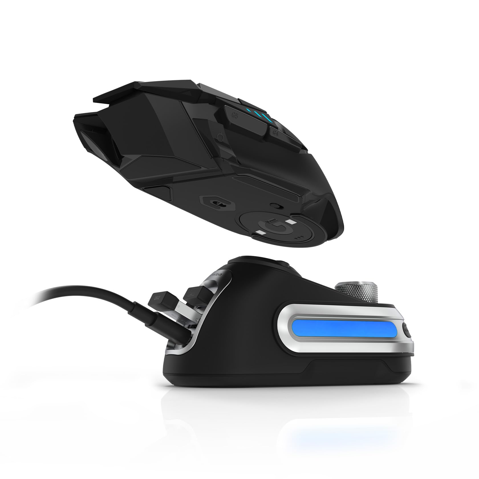 Base Di Ricarica Per Mouse Logitech G Pro, G502, G703 – Caricabatterie Con Protezione Sovraccarico