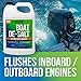 Better Boat De-Salt Concentrate, 1 Gallon, Salt Remover & Flusher for Marine Motors, Watercraft Engines, Flush & Winterize Cleaner