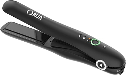 obest ceramic cordless straightener