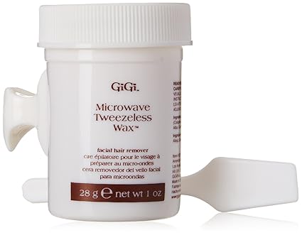 GiGi Microwave Tweezeless Wax, 1 Ounce by 3M: Amazon.es: Belleza