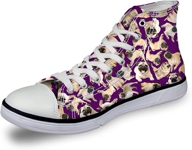 purple ladies sneakers