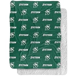 Stetson University Blanket, 60"x80" Logo Pattern