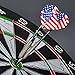 Sametop 12 Packs Steel Tip Darts Set 22 Grams with Different Style Flights, Aluminum Shafts, Nickel Silver Barrels and Dart Sharpener