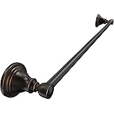WZKALY Towel Bar 24inch, Stainless Steel Bathroom Towel Rack Wall Mounted, Heavy Duty Towel Rod, Towel Holders for Bathroom, Kitchen (Oil Rubbed Bronze)