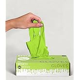 STYLETEK Nitrile Lime Green Glove, Disposable Glove, Powder Free, Thick Quality, Latex-Free, Salon, Home,Gardening, Mutli Use