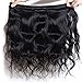 Longqi Brazilian Hair Body Wave 3 Bundles Real Human Hair Extensions 95-100g/pc (8inch 10inch 12inch, Natural Color)