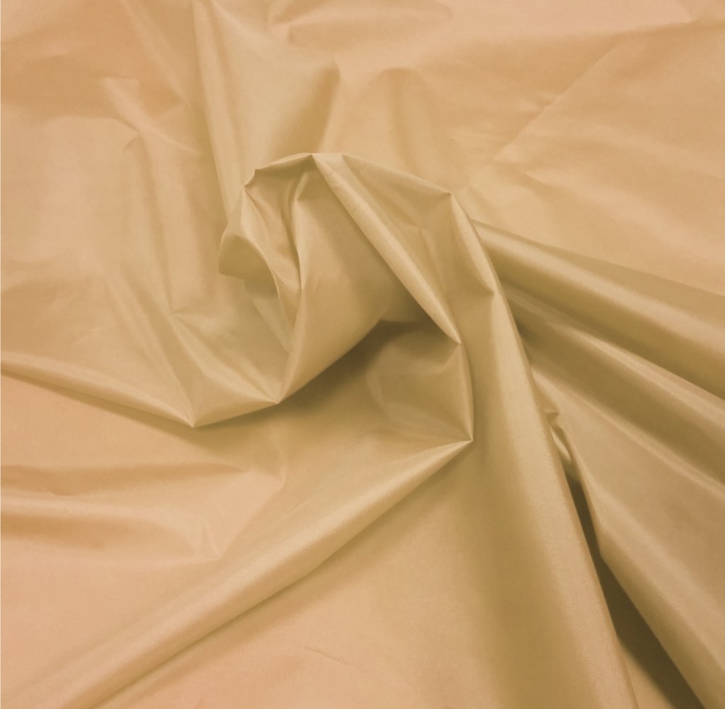 A-Express Waterproof Polyester Fabric 5oz Gaiters Material Outdoor Camp Tent Cover Banners Flags - Beige Half 1/2 Metre (50cm x 150cm) — image 1