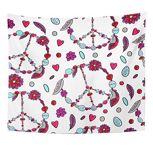 Charming Eclectic and Hip Peace Sign Wall Decor | Home Wall Art Decor