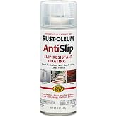 Rust-Oleum 271455 Stops Rust Anti-Slip Spray, 12 oz, Clear