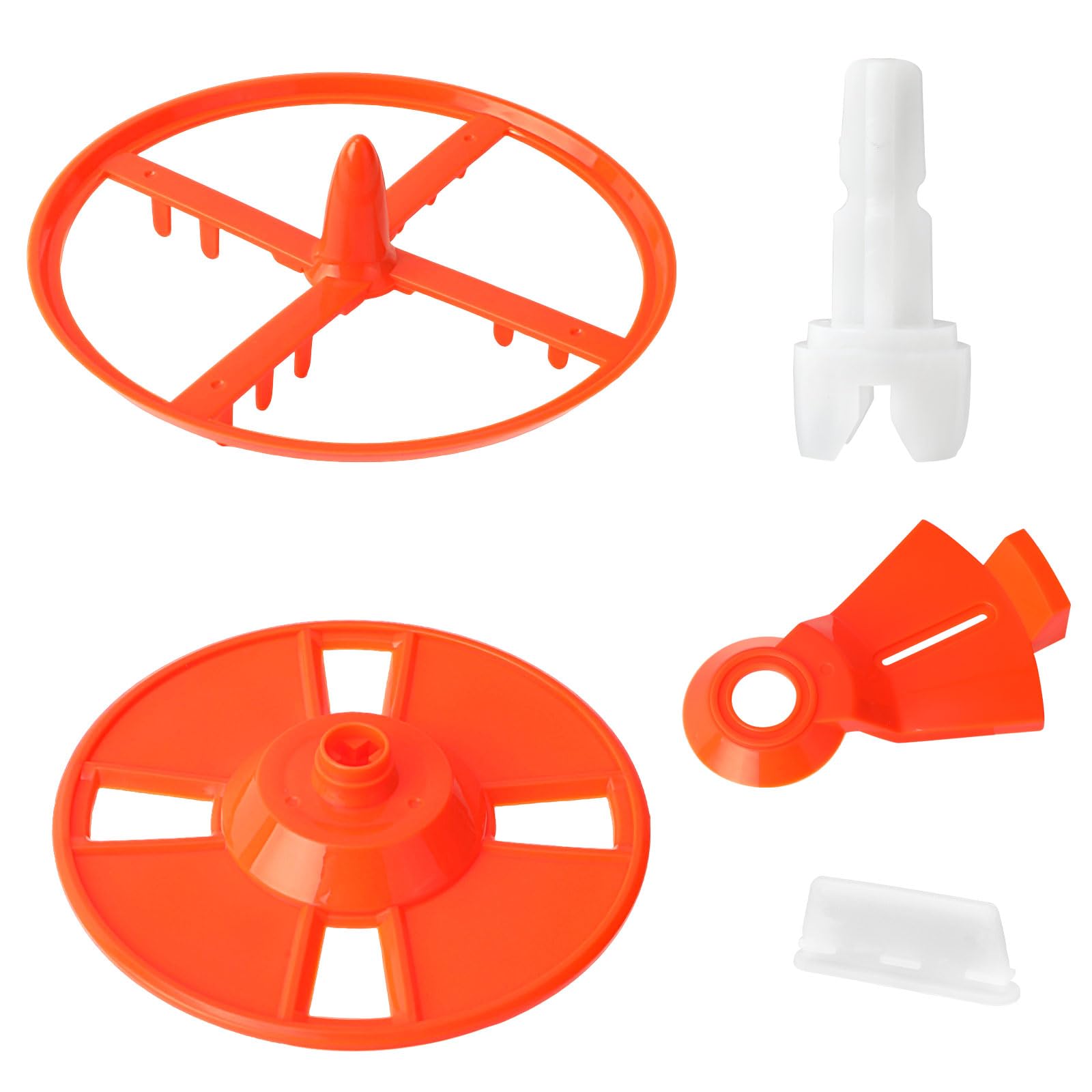 Photo 1 of 5 Pcs Replacement Parts Compatible with Baby Brezza Formula Pro Advanced and WiFi Model FRP0046 FRP0047 FRP0048 FRP0066, Includes Stirring Wheel Locking Cover Measuring Wheel Axle & Scraper