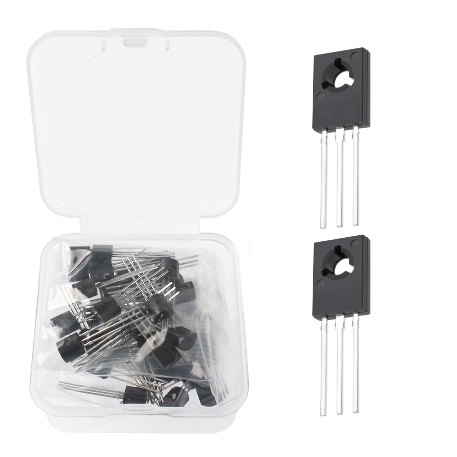 50PCS BD139 NPN & BD140 PNP Transistor Kit - 80V