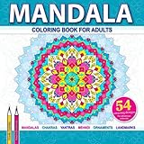 Mandala Coloring Book: An Adult Coloring Book with Mandalas, Chakras, Yantras, Mehndi and other intricate designs (Open World) by 