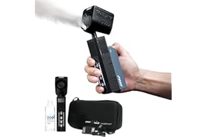 PMI SmokeNINJA PRO HAZER KIT Portable Fog Machine, 3rd-Gen Haze Nozzle with Bluetooth Connectivity 3 Minutes Single Burst Out