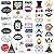 80th Birthday Photo Booth Party Props - 40 Pieces - Funny 80th Birthday Party Supplies, Decorations and Favors