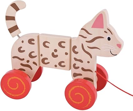 pull along cat toy