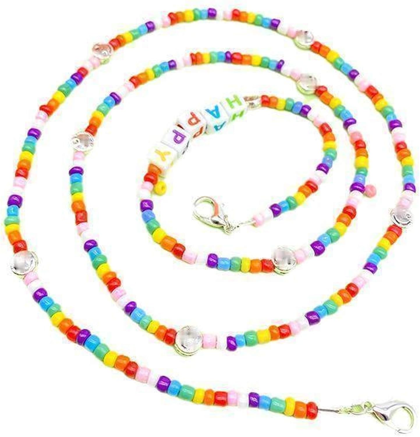Lanyards New Style Lanyard Glasses Chain Fashion Colorful Chains Holder