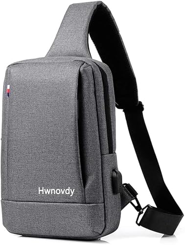 Amazon Hwnovdy ワンショルダーバック メンズ ショルダーバッグ ボディバック 斜め掛けバック 3way カバン 大容量 防水 左右 肩掛けバック Ipad Mini収納可能 旅行 通勤通学 男女兼用 スポーツバック グレー ボディバッグ ワンショルダー