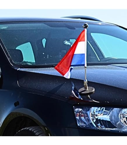 Bandiera: Polonia per supporti da auto DIPLOMAT-FLAGS