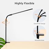 Lepro Desk Lamp Clamp 460lm Eye Caring Clip On LED Dimmable 3 Modes USB view 5