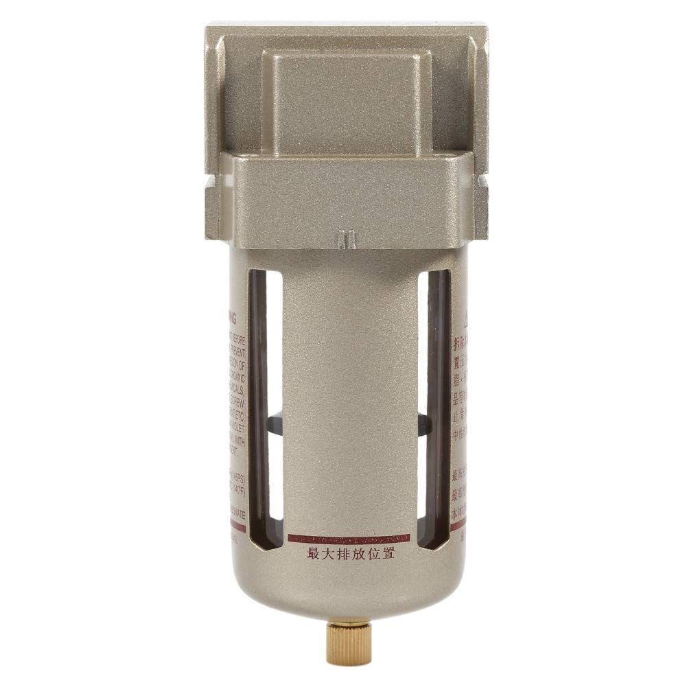 Air Filter, 1Pc Durable 1/2'' Air Regulator Filter Compressor Water Moisture Trap Separator Regulator Accessories