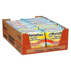 Maruchan Ramen Less Sodium Chicken, Instant Ramen