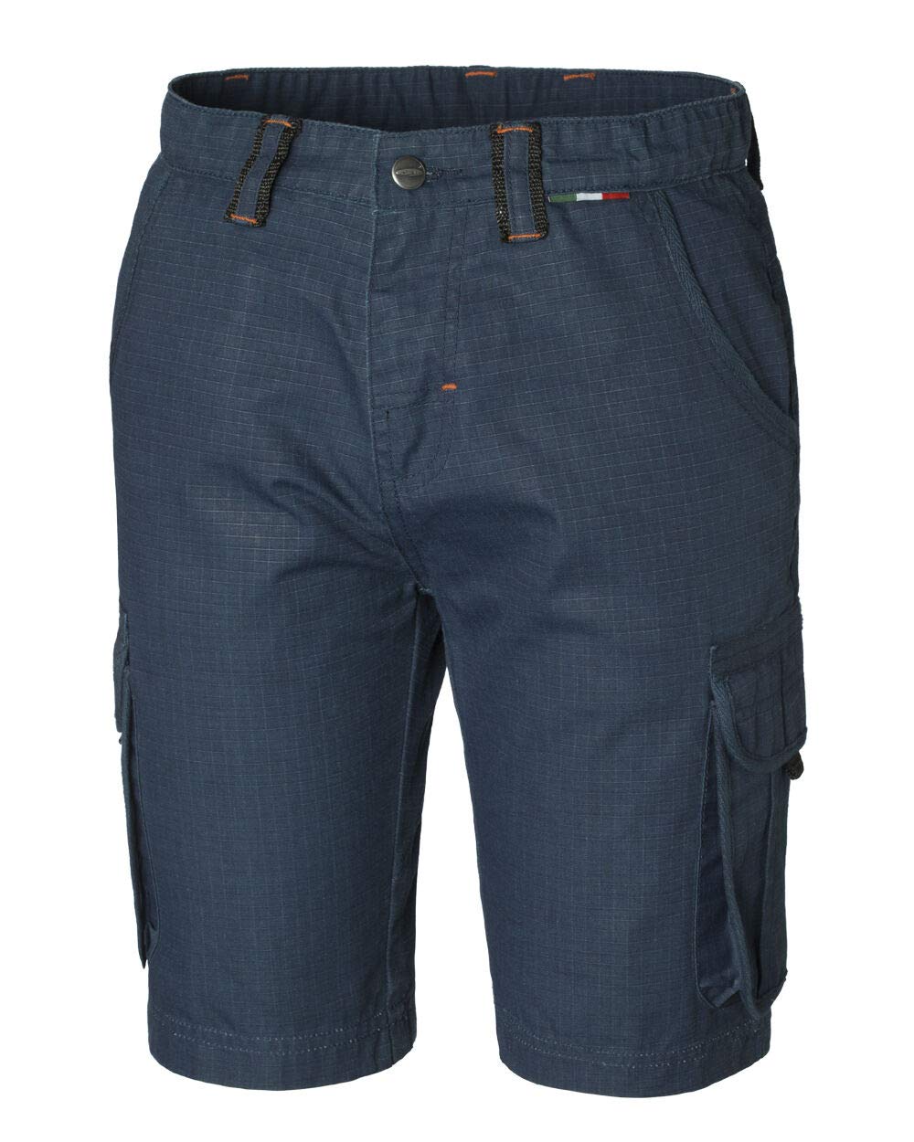 Rossini Trading A0080401XXXL Bermuda Rip Stop Worky, Blue, XXXL