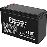 ML8-12 - 12 Volt 8 AH, F1 Terminal, Rechargeable SLA AGM Battery