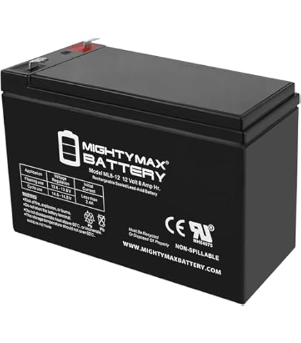 Amazon.com: Mighty Max Battery ML8-12 - 12V 8AH Replacement for
