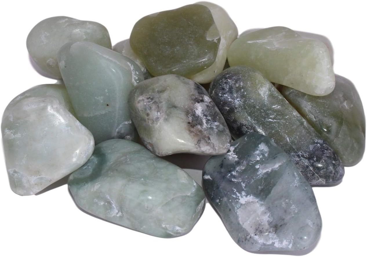 Exotic | Polished Mixed Pebbles | 20 Pound Bag | 3/4-1 1/4 Inch Pebble Size | Perfect for Landscaping, Flower Arrangements and Potted Plants : Garden & Outdoor
