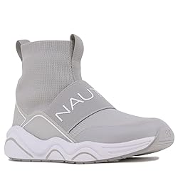 Nautica Kids Boys High Top Sock Tennis Sneaker
