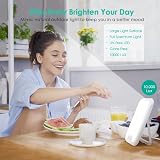 VTHW SAD Lamp 10000 Lux Daylight Lamp with Memory & 4 Timers view 2