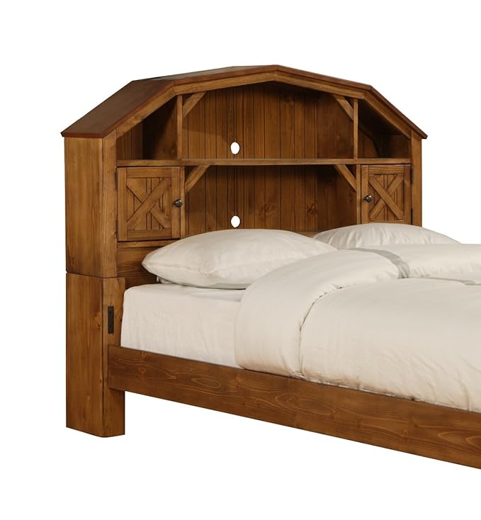 Powell Dakota FullSize DarkRusticPine BarnStyle