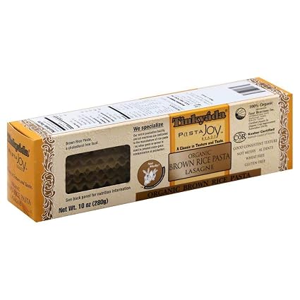 Tinkyada pasta joy, Organic brown Rice pasta, lasagne (621683021351)
