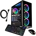 iBUYPOWER Desktop Gaming Computer | Intel Core i7-10700F | NVIDIA GeForce GTX 1660Ti | 16GB DDR4 | 240GBSSD +1TBHDD | Mouse and Keyboard | Windows 10 | with Woov High Speed 6FT HDMI Cable Bundle