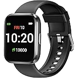 Letsfit Smart Watch for Android Phones Compatible with iPhone Samsung, Fitness Tracker with Blood Oxygen Saturation…