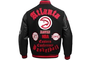 Pro Standard Mens NBA Old English Varsity Jacket