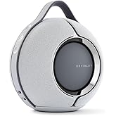 Devialet - Mania Portable Smart Speaker Light Grey- Premium Compact Sound - High-Fidelity Audio in Compact Design - Deep Bass, Smooth Connectivity, Adaptive Sound, Durable Design