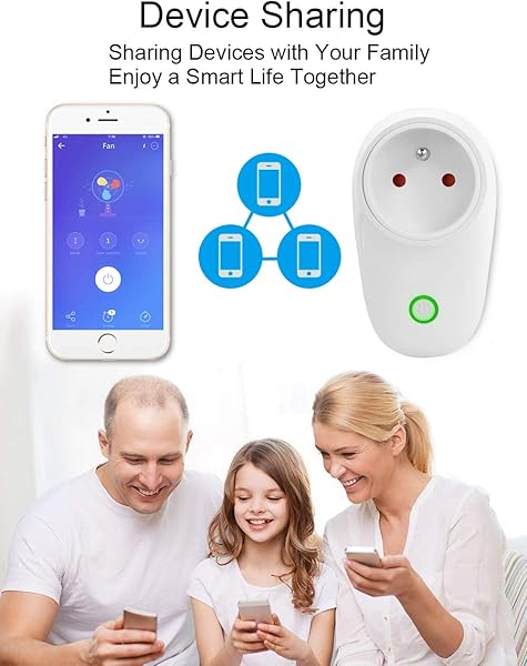 S26E Smart WiFi WLAN Smart Plug mit drahtloser Verbindung Alexa mit Timing Funktion fr Alexa Eco Eco Dot Google Home und Google Nest