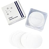 47mm Nylon Hydrophilic Membrane Disc Filters 0.45 &micro;m, Pack of 50 | Non-Sterile, High pH Resistant, Organic Solvent &amp; Alkaline Compatible