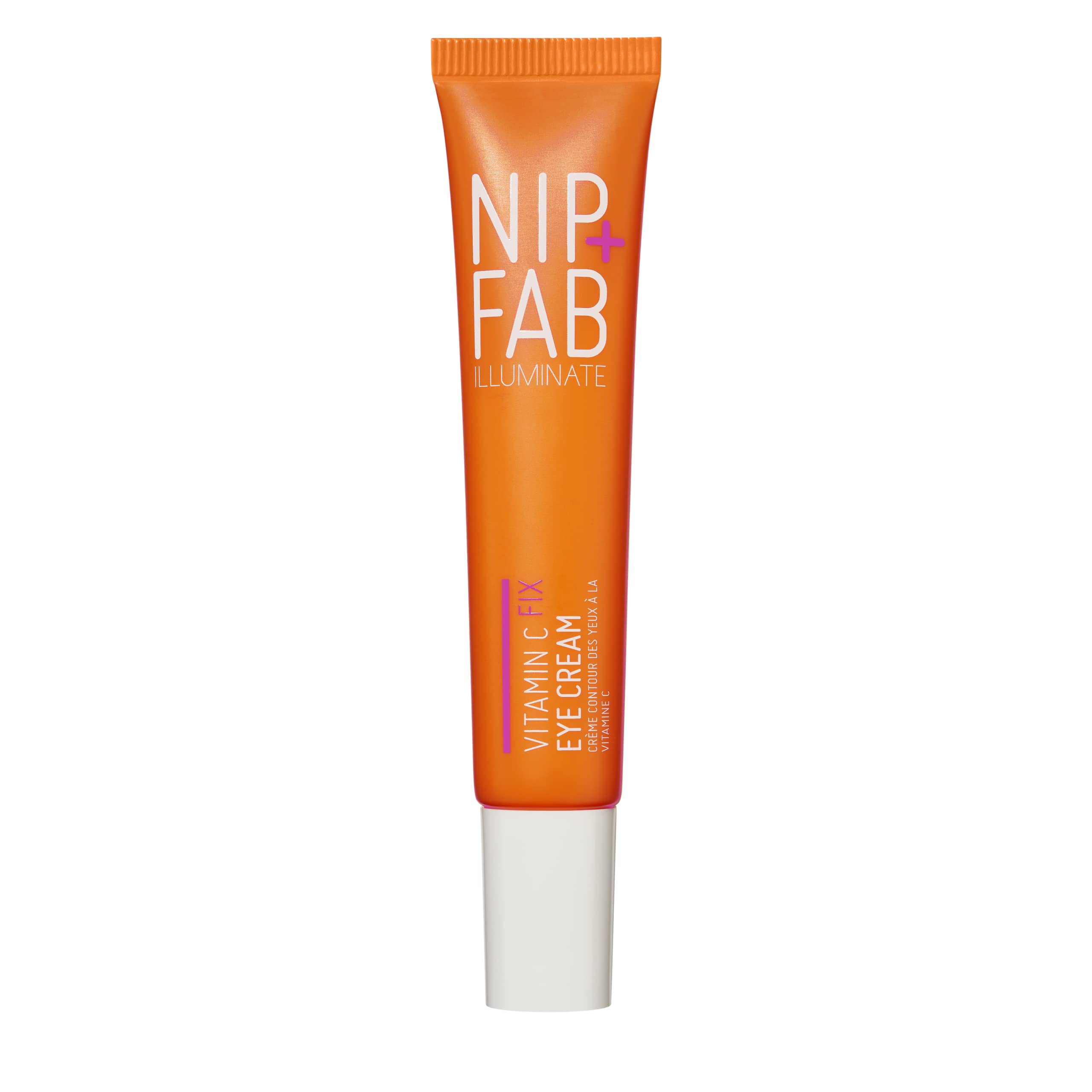 Nip+Fab Vitamin C Fix Eye Cream 10%, 20ml, Eye-Brightening Complex with 5% Vitamin C, 1% Haloxyl, 1% Caffeine, 3% Meiview, Targets Dark Circles & Puffiness