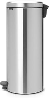 Brabantia NewIcon Pedal Bin 30 L Matt Steel Soft Closure with Inner Bucket view 3