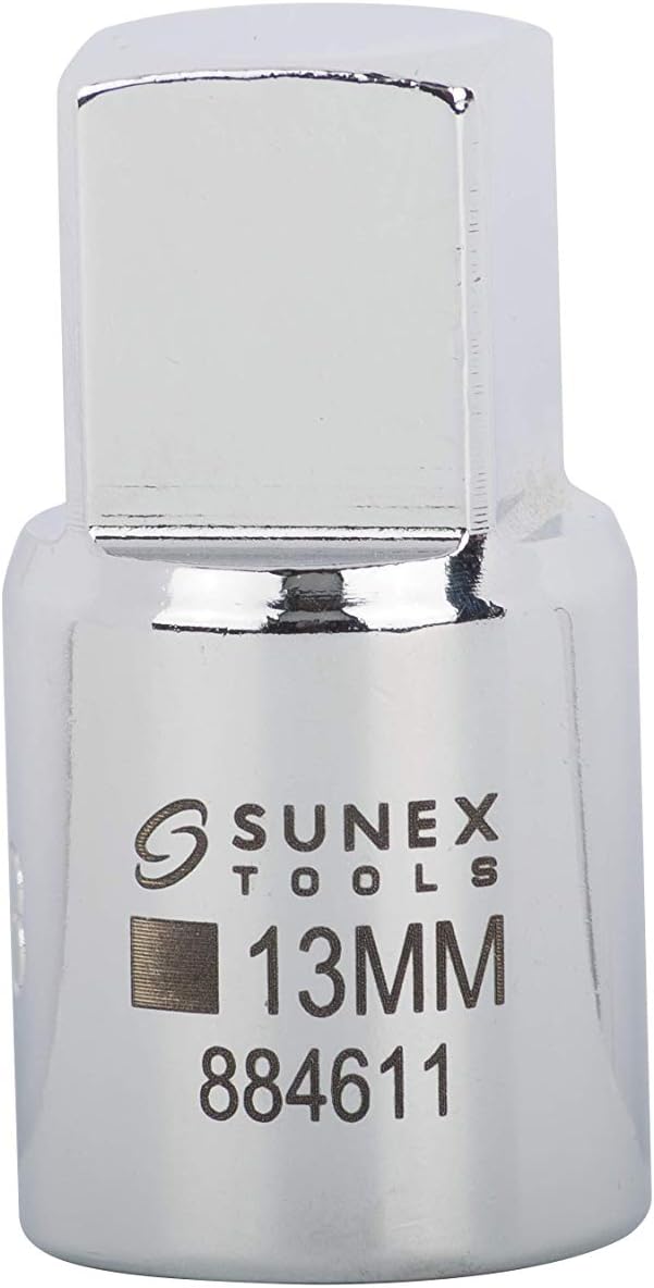 13mm Chrome Insert Square Drain Plug Socket Home